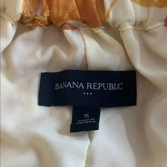 Banana Republic Yellow and Brown Floral Maxi Skirt - Picture 4 of 5